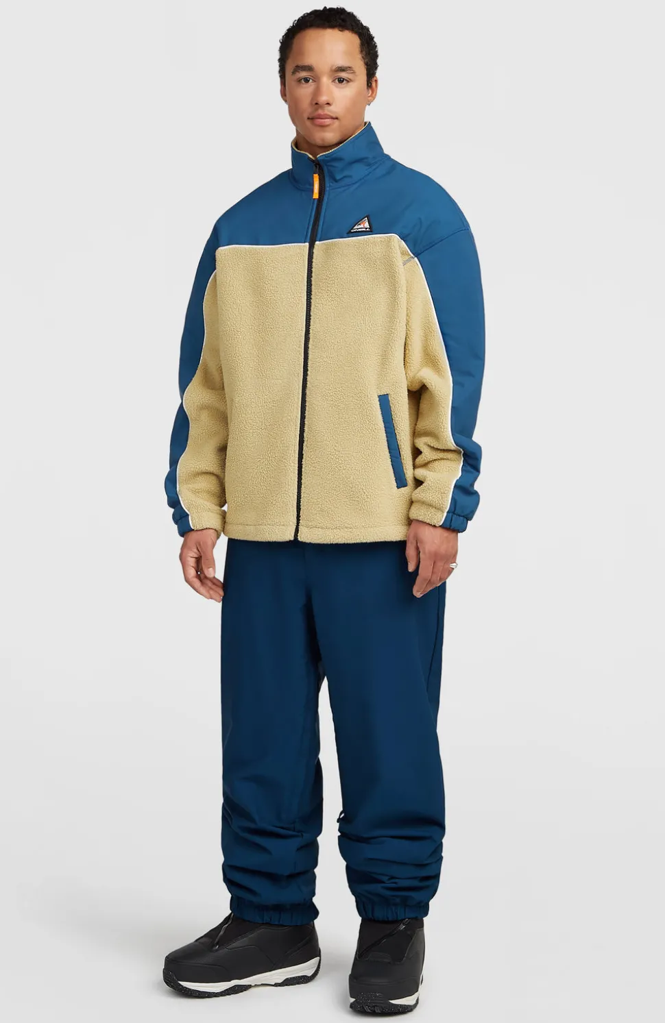 HerenFWC Oversized wintersportbroek| Blauw