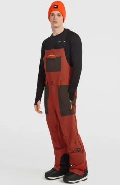 HerenFWC'Peak Bib wintersportbroek| Oranje Mix