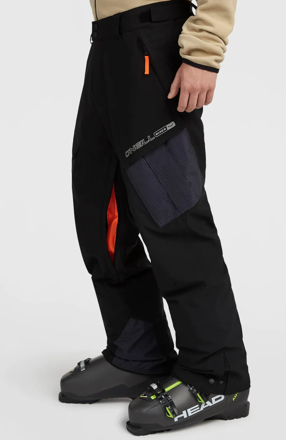 HerenFWC'Peak Cargo wintersportbroek| Zwart Mix