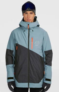 HerenFWC'Peak Fire wintersportjas| Blauw Mix