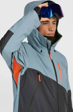 HerenFWC'Peak Fire wintersportjas| Blauw Mix
