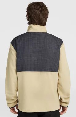 HerenFWC'Peak Polartec® Hyperfleece vest met volledige rits| Beige Mix