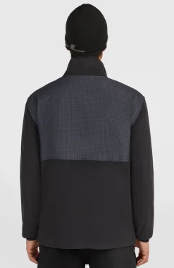 HerenFWC'Peak Polartec® Hyperfleece vest met volledige rits| Zwart Mix