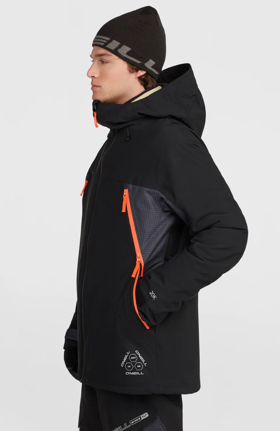 HerenFWC'Peak Pro wintersportjas| Zwart Mix