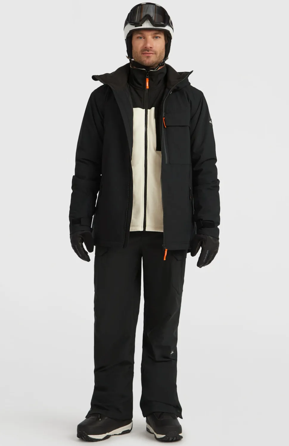 HerenFWC'Peak wintersportjas| Zwart
