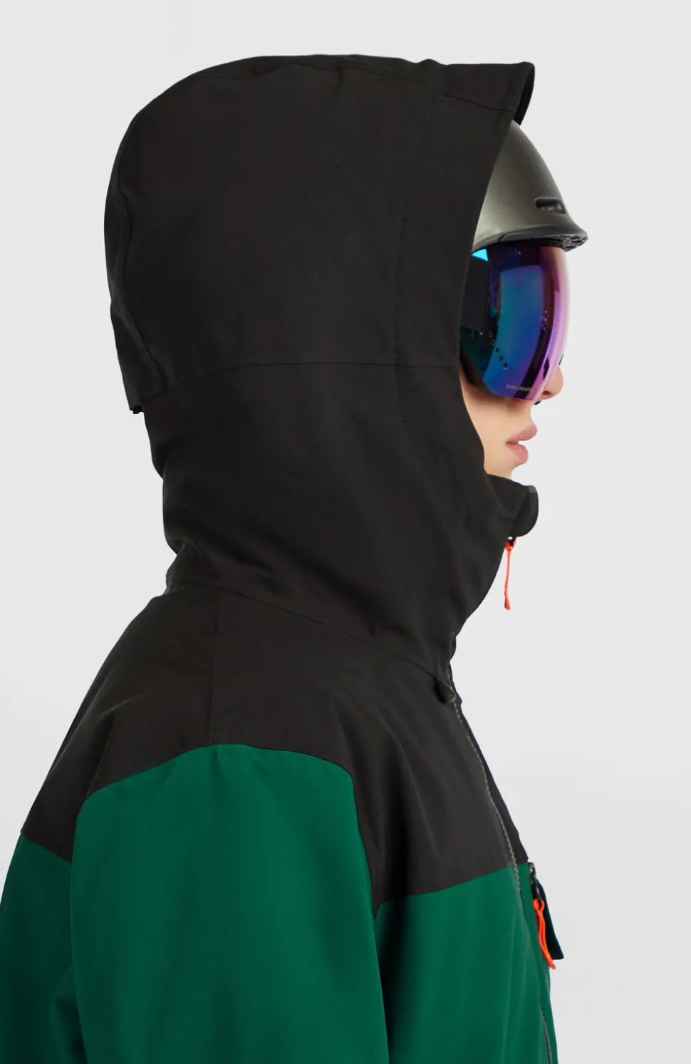 HerenFWC'Peak wintersportjas| Groen Mix