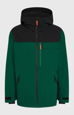 HerenFWC'Peak wintersportjas| Groen Mix