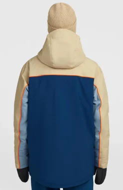 HerenFWC'Play Asymmetric wintersportjas| Beige Mix