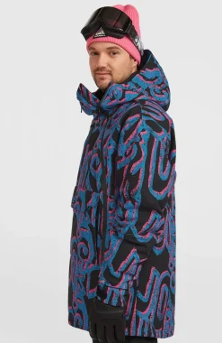 HerenFWC'Play Asymmetric wintersportjas| Roze