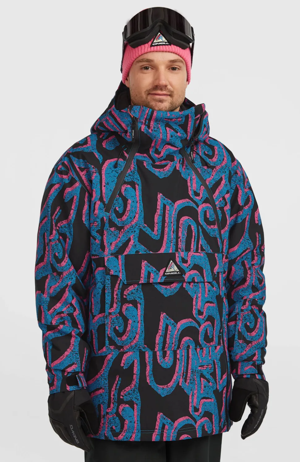 HerenFWC'Play Asymmetric wintersportjas| Roze