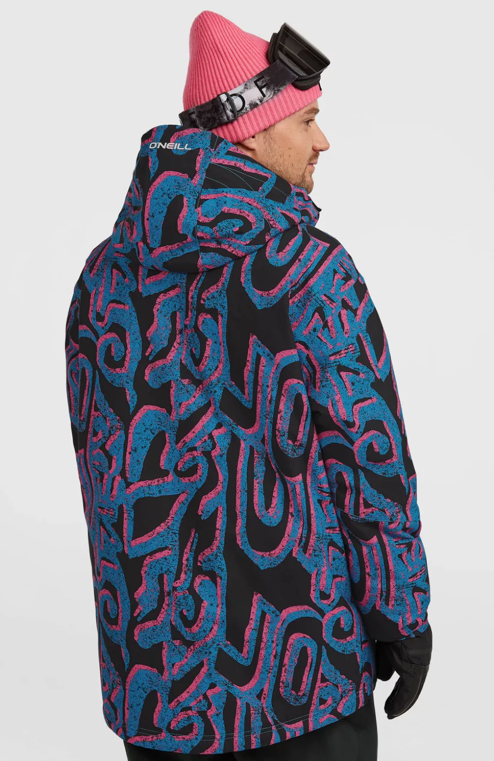 HerenFWC'Play Asymmetric wintersportjas| Roze