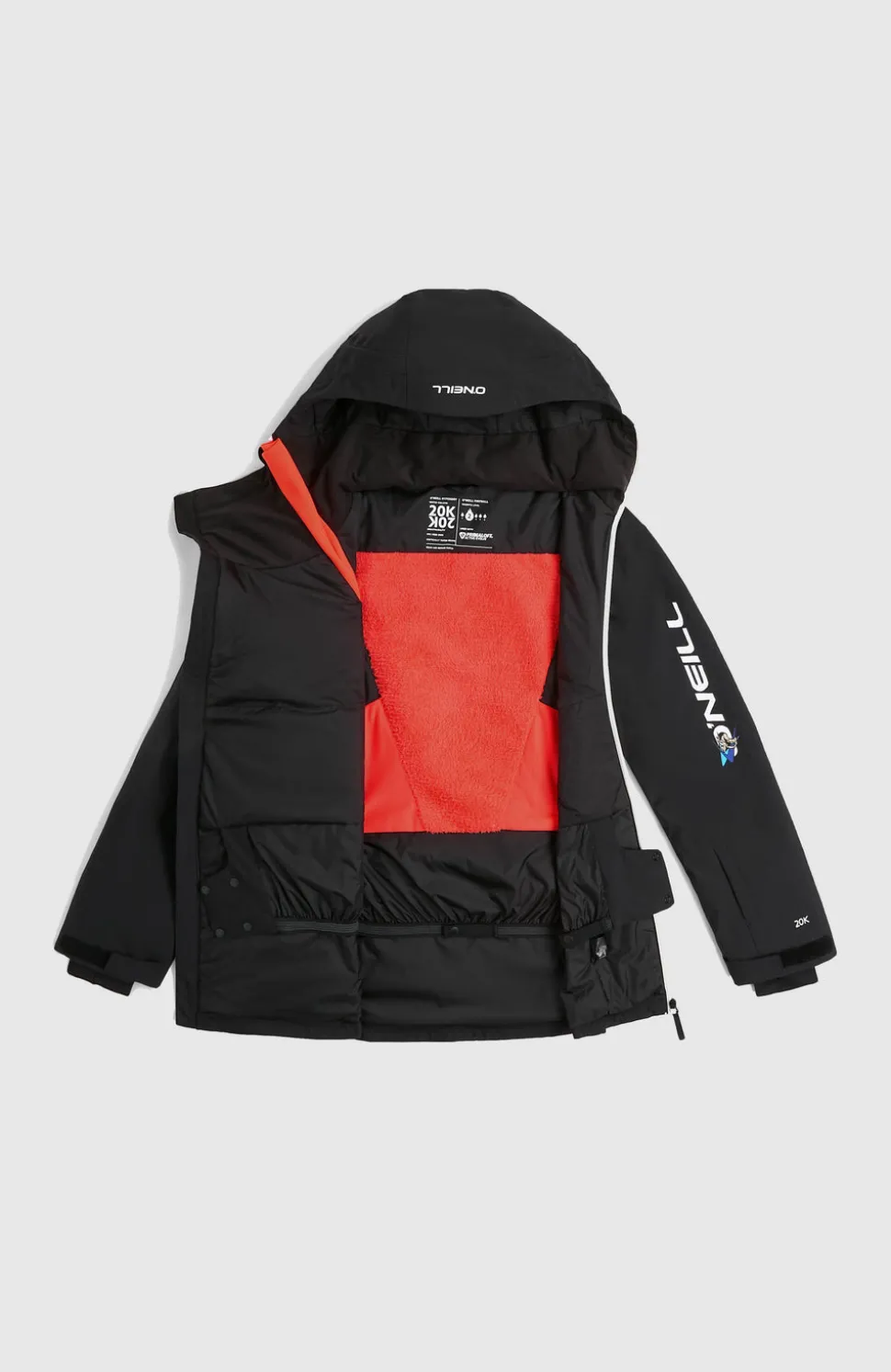 HerenFWC'Play Asymmetric wintersportjas| Zwart