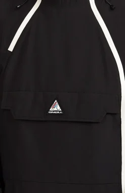 HerenFWC'Play Asymmetric wintersportjas| Zwart
