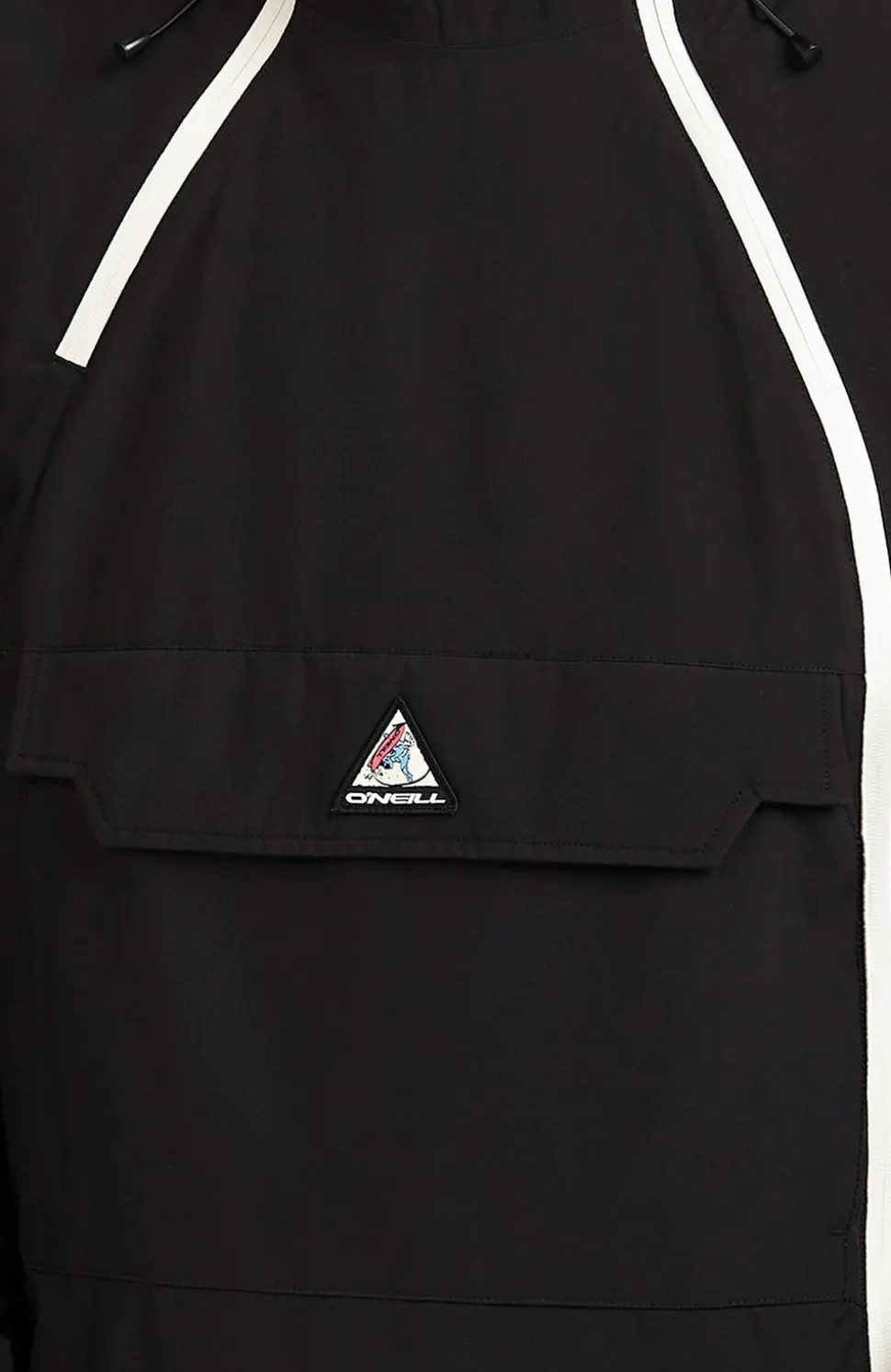HerenFWC'Play Asymmetric wintersportjas| Zwart