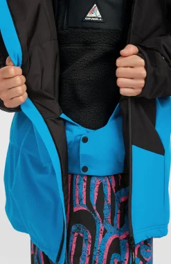 HerenFWC'Play Asymmetric wintersportjas| Blauw Mix