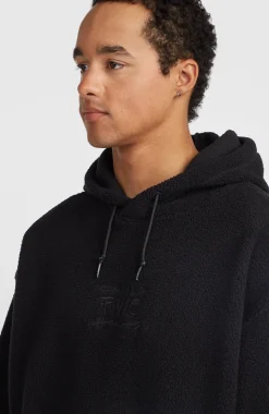 HerenFWC'Play hoodie van hoogpolig fleece| Zwart