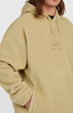 HerenFWC'Play hoodie van hoogpolig fleece| Beige