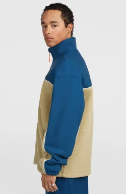 HerenFWC'Play Hyperfleece vest met volledige rits| Blauw Mix