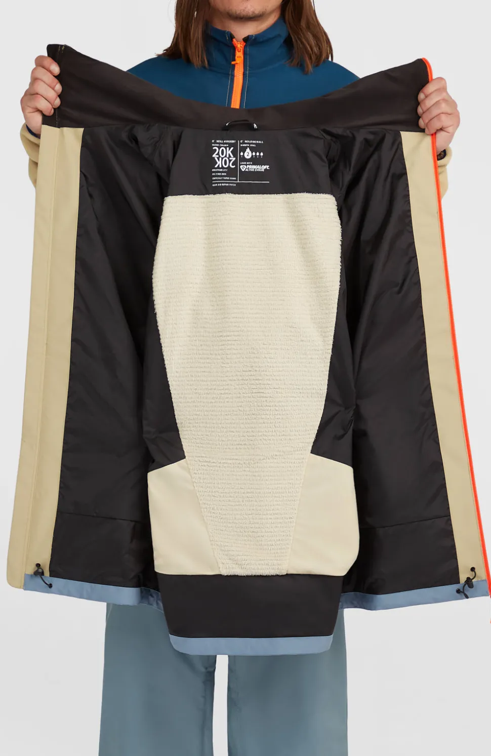 HerenFWC'Play Park wintersportjas| Beige Mix