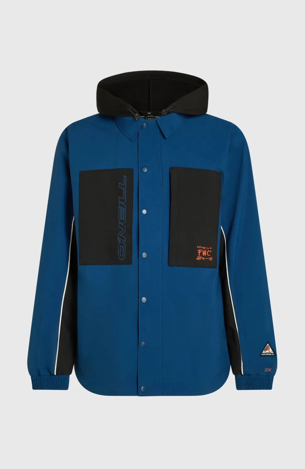 HerenFWC'Play Shacket wintersportjas| Blauw Mix
