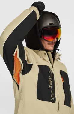 HerenFWC'Play Shacket wintersportjas| Beige Mix