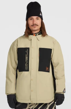 HerenFWC'Play Shacket wintersportjas| Beige Mix
