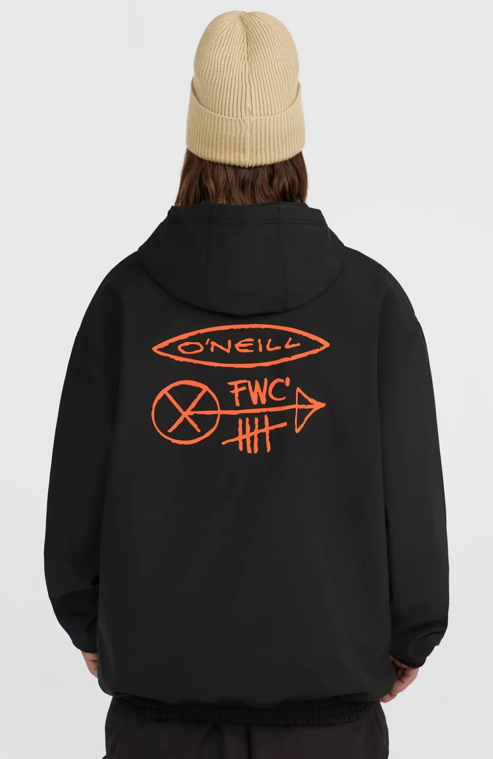 HerenFWC'Play Softshell hoodie| Zwart