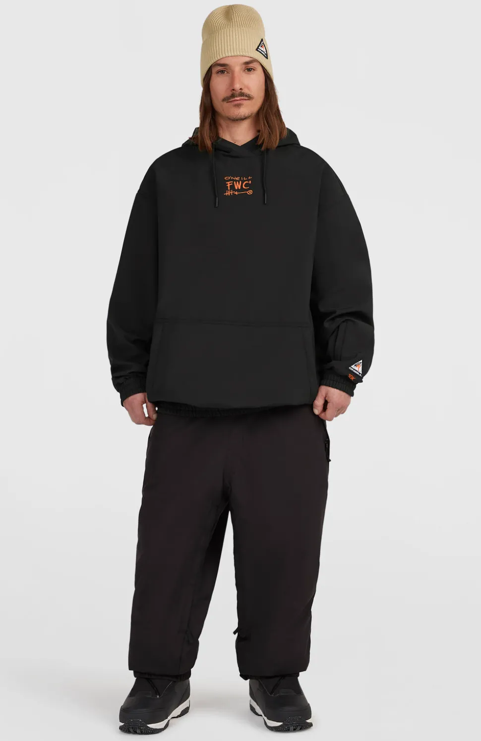 HerenFWC'Play Softshell hoodie| Zwart