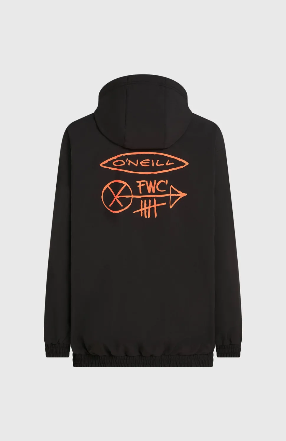 HerenFWC'Play Softshell hoodie| Zwart