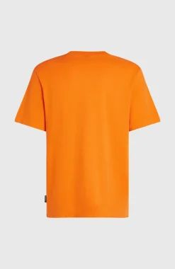 HerenGraphic T-shirt| Oranje