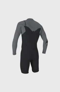 HerenHammer 2mm Chest Zip Long Sleeve Spring Wetsuit| Zwart