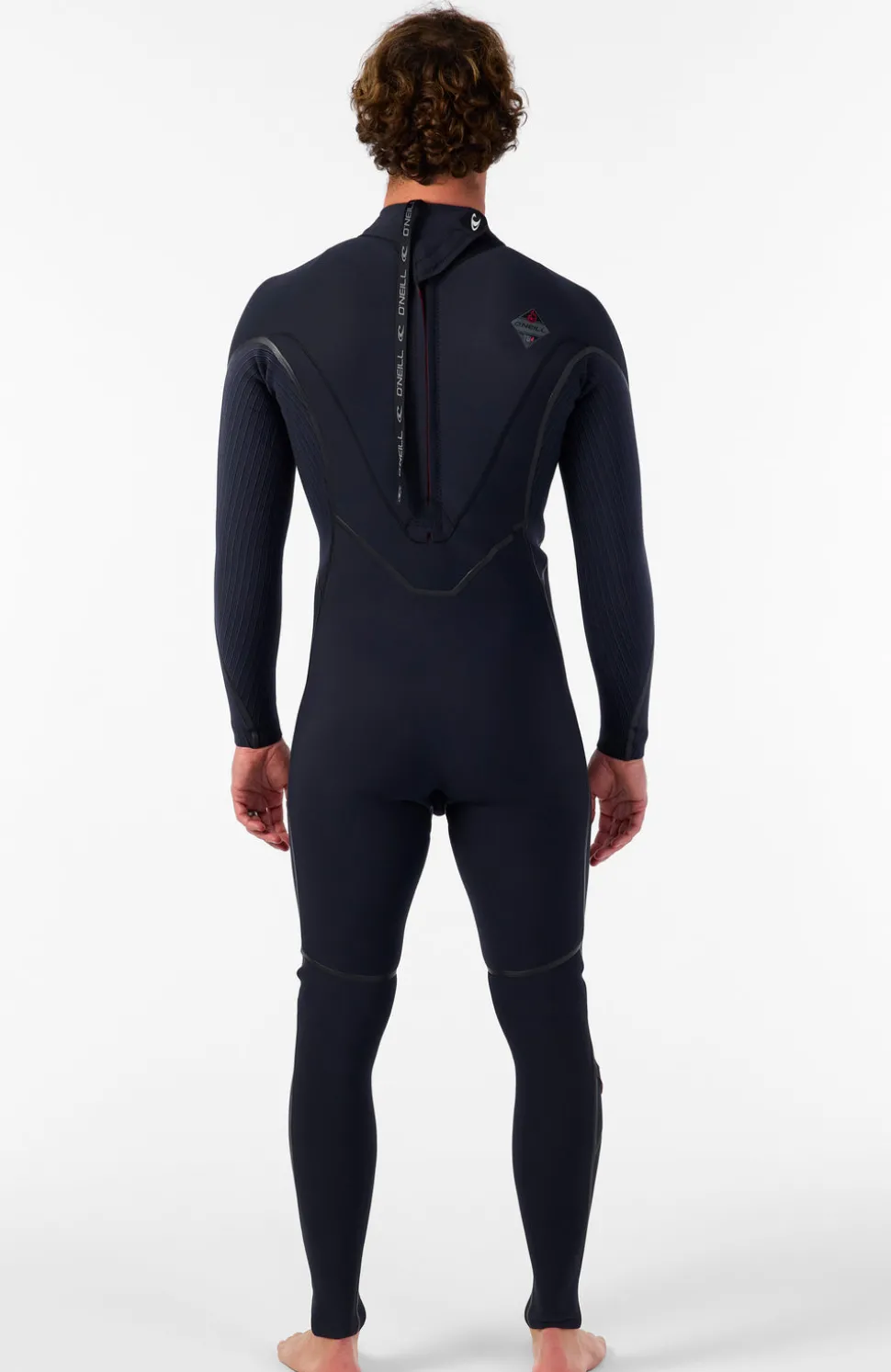 HerenHyperfreak Fire 4/3mm+ Back Zip Full Wetsuit| Zwart