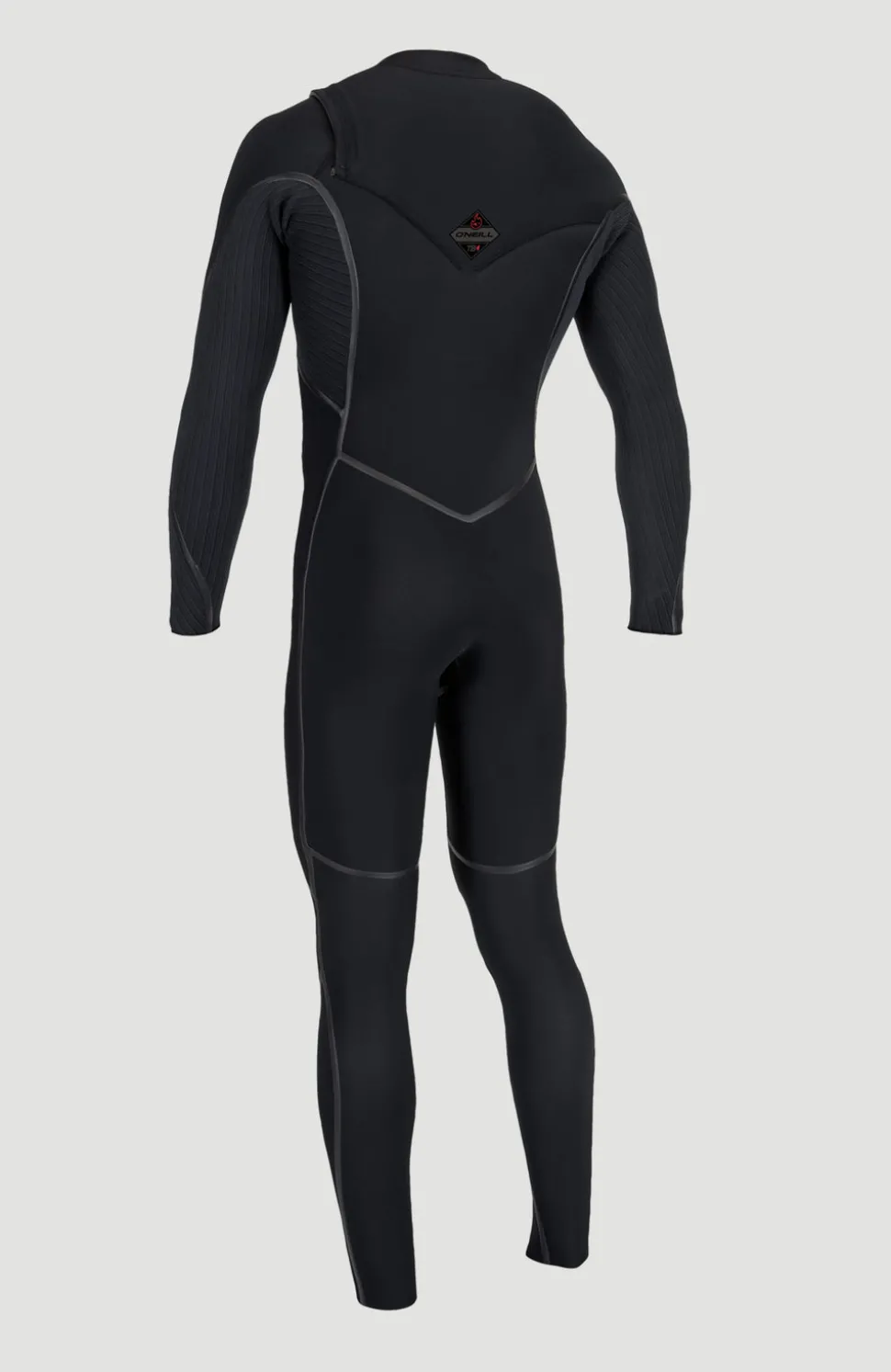 HerenHyperfreak Fire 3/2mm+ Chest Zip Full Wetsuit| Zwart