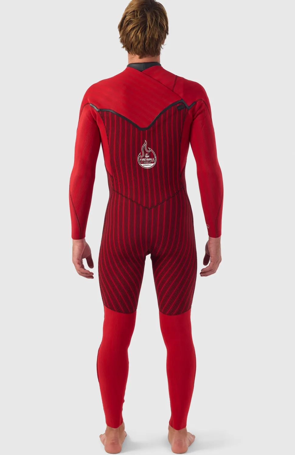 HerenHyperfreak Fire 3/2mm+ Chest Zip Full Wetsuit| Zwart