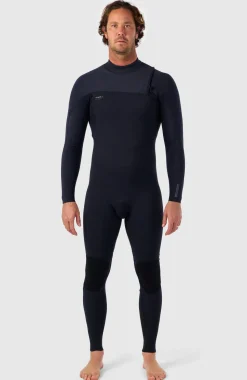 HerenHyperfreak 4/3mm Comp Zipless Full Wetsuit| Zwart