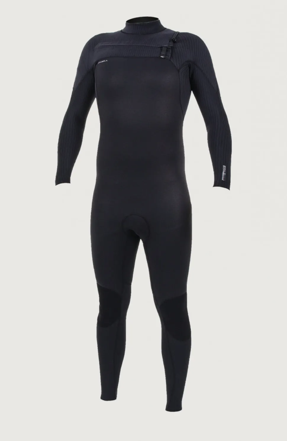 HerenHyperfreak Plus 3/2mm Chest Zip Full Wetsuit| Zwart