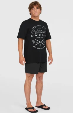 HerenJack O'Neill Muir T-shirt| Zwart