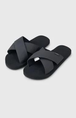 HerenKoosh slippers| Zwart
