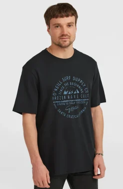 HerenMuir T-shirt| Zwart