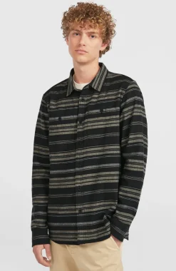 HerenMust-Have flanellen overhemd| Zwart