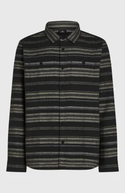 HerenMust-Have flanellen overhemd| Zwart