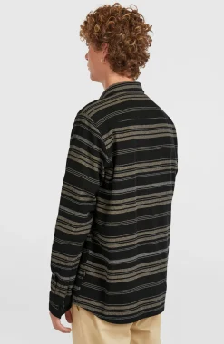 HerenMust-Have flanellen overhemd| Zwart