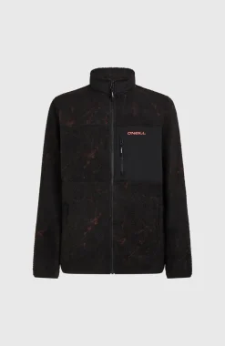 HerenMust-Have High-Pile fleecevest met volledige rits| Zwart
