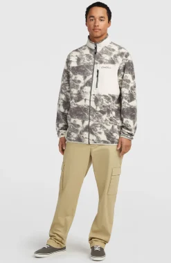 HerenMust-Have High-Pile fleecevest met volledige rits| Grijs
