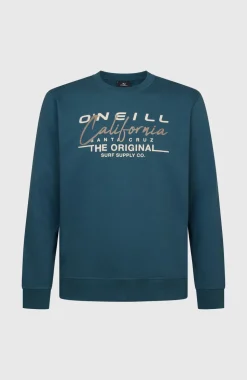 HerenO'Neill California Graphic Crew sweater| Blauw