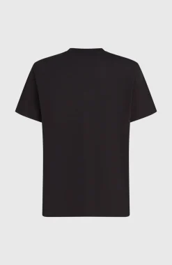 HerenO'Neill Flower Stripe T-shirt| Zwart