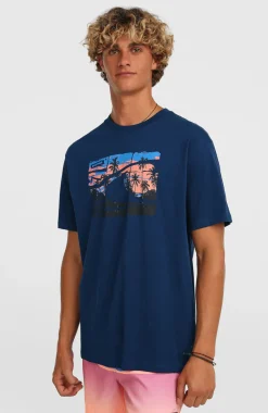 HerenO'Neill Gradient T-shirt| Blauw