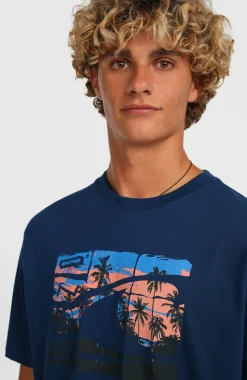 HerenO'Neill Gradient T-shirt| Blauw