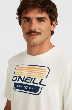 HerenO'Neill Graphic T-shirt| Wit