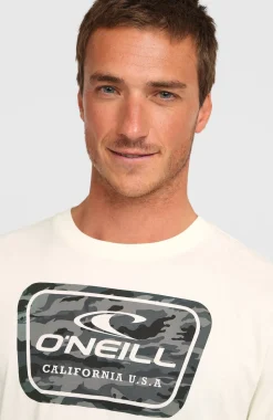 HerenO'Neill Graphic T-shirt| Wit